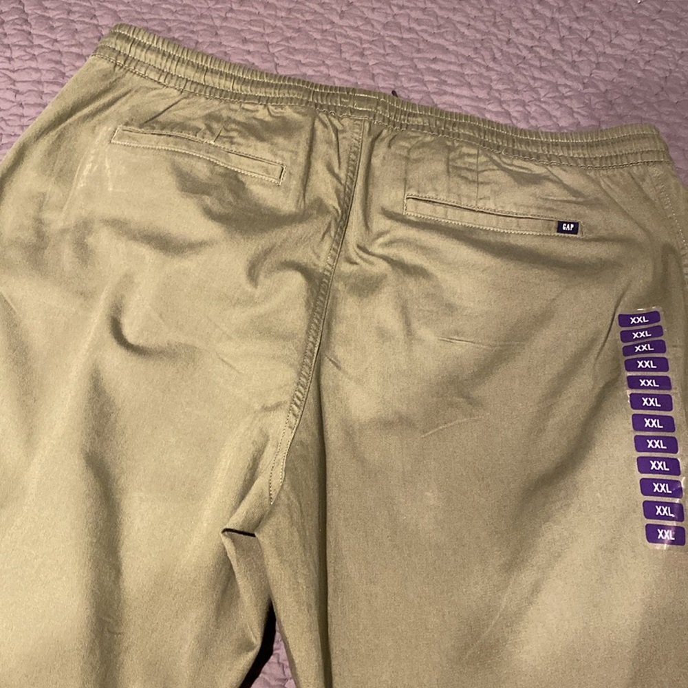 Gap cotton blend joggers, NWOT - Picture 3 of 6